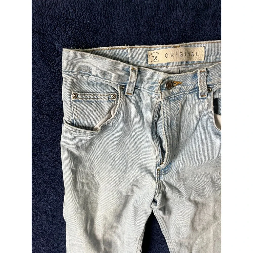 Arizona Jeans Light Wash Denim Regular Fit Blue Brown Men’s Size 32x30 Y2K